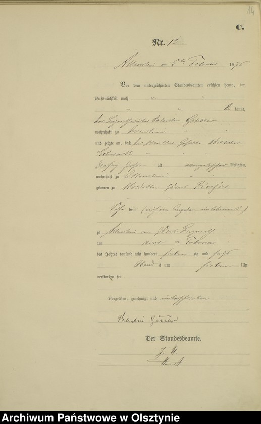 image.from.unit.number "Sterbe-Haupt-Register Nr 1 - 188"