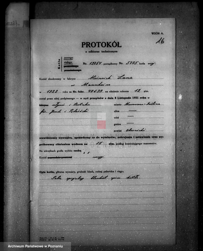 Obraz 20 z jednostki "Tartak i młyn Murowana Goślina, pow. obornicki własność Jende i Pędziński nr woj. 5775"