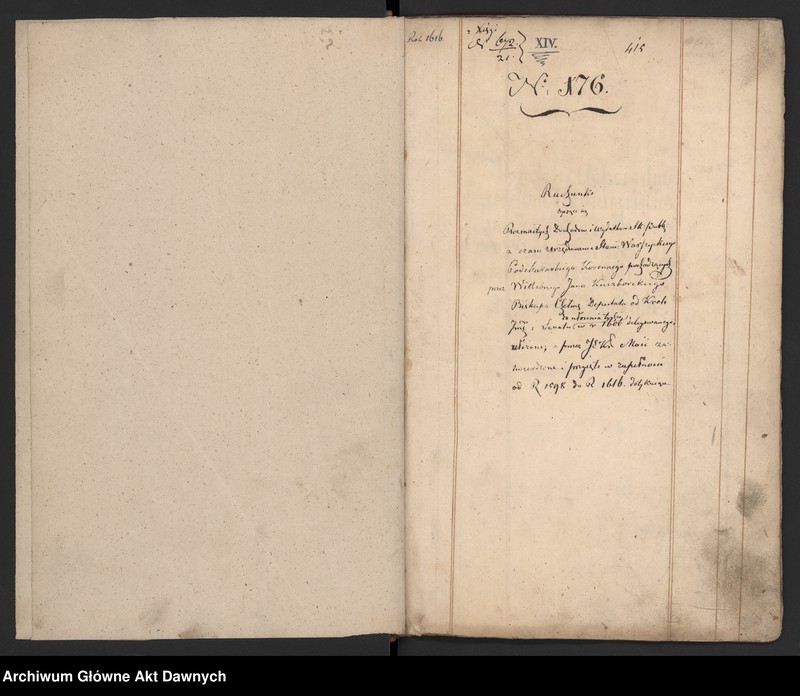 image.from.unit.number "Rachunki dotyczące rozmaitych dochodów publicznych oraz wydatki z lat 1598-1616 przedłożone na sejmie do zatwierdzenia."