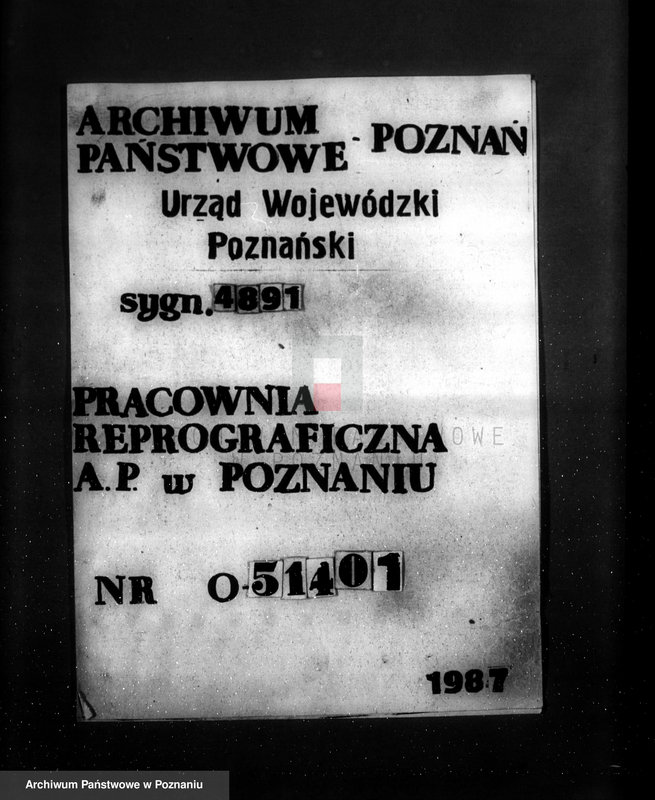image.from.unit.number "Zatwierdzenie zakładu przemysłowego /fabryki wyrobów papierniczych firmy "Pol" w Poznaniu"