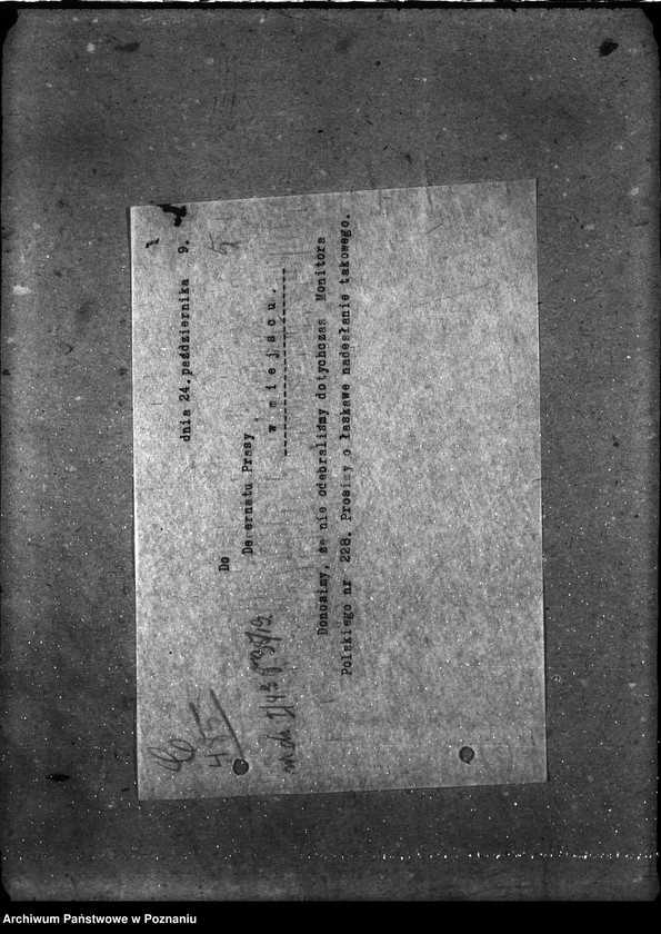 Obraz 10 z jednostki "Korespondencja Kom. Nacz. Rady Ludowej"