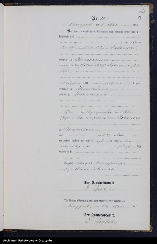 image.from.unit.number "Sterbe-Neben-Register Nr 1 - 37"