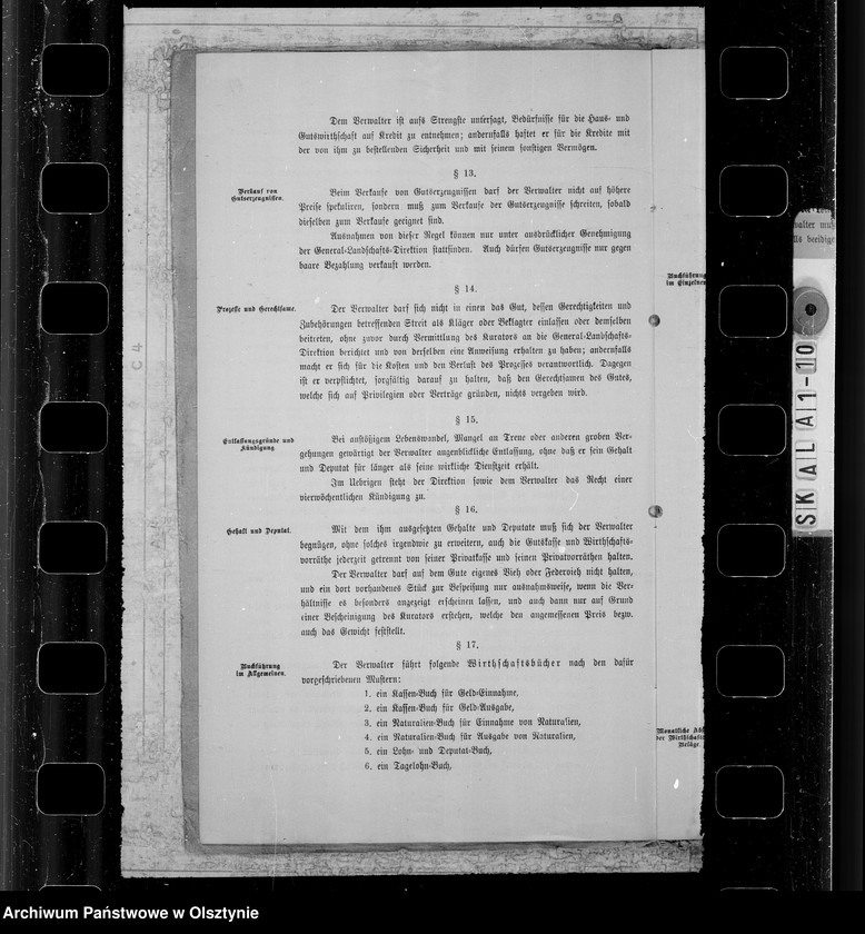 image.from.unit.number "2 Dienstanweisungen der Ostpr. Gen. Landschafts- Direktion für landschaftliche Gutskuratoren und Verwalter"