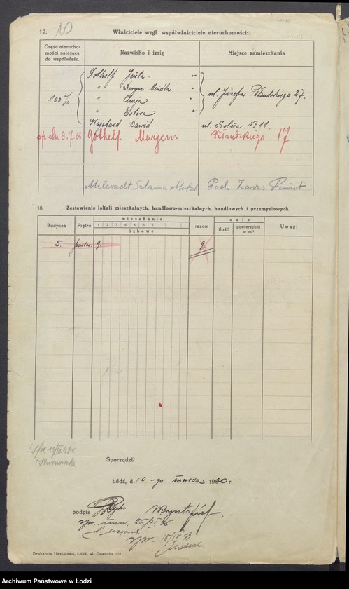 image.from.unit.number "Księga inwentarzowa nieruchomości m. Łodzi ul. Wschodnia"