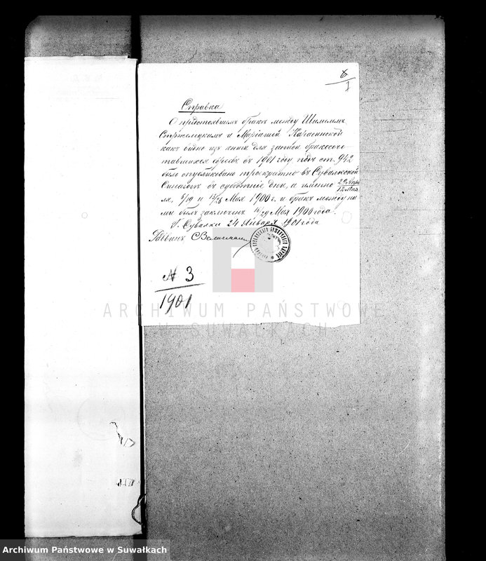 image.from.unit.number "[Dokumenty do akt małżeństw wyznania mojżeszowego okręgu bożniczego w Suwałkach]"