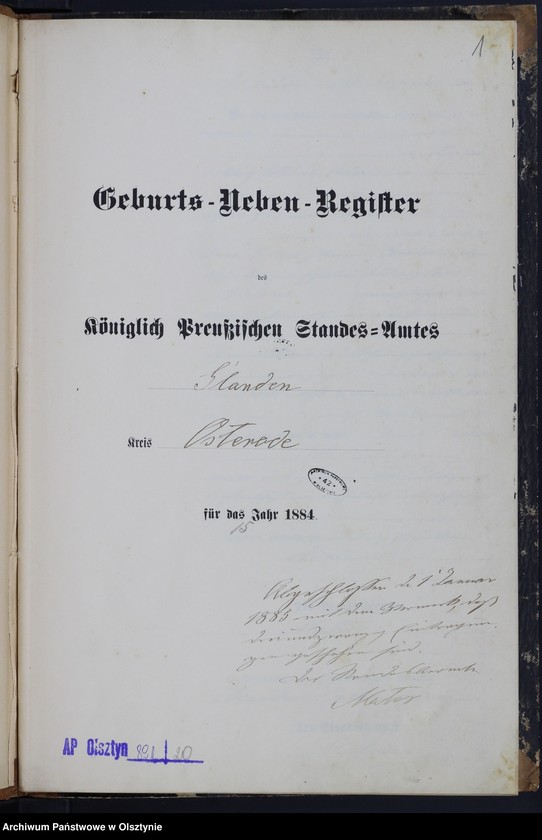 image.from.unit.number "Geburts-Neben-Register Nr 1 - 23"