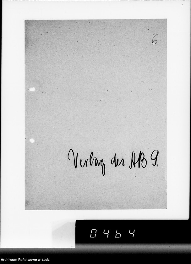 Obraz 10 z jednostki "Sammelschriftwechsel der Firmen A-G [Korespondencja z firmami w sprawach ofert i dostarczenia różnych towarów do Getta]"