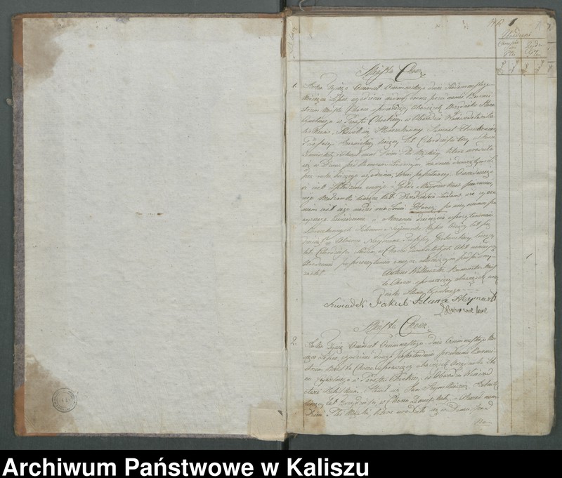 Obraz 3 z jednostki "Akta urodzenia w Parafii Chockiej"