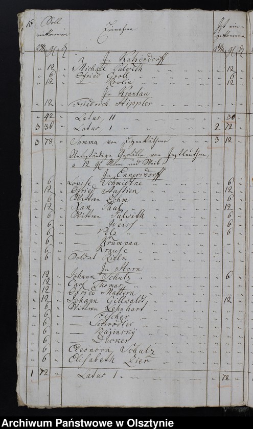 image.from.unit.number "Jahr Kirchen Rechnung des eifachen und doppelten Real et Personal Decems, wie auch aller Einnahme und Ausgabe, nebst Bau-Rechnung"