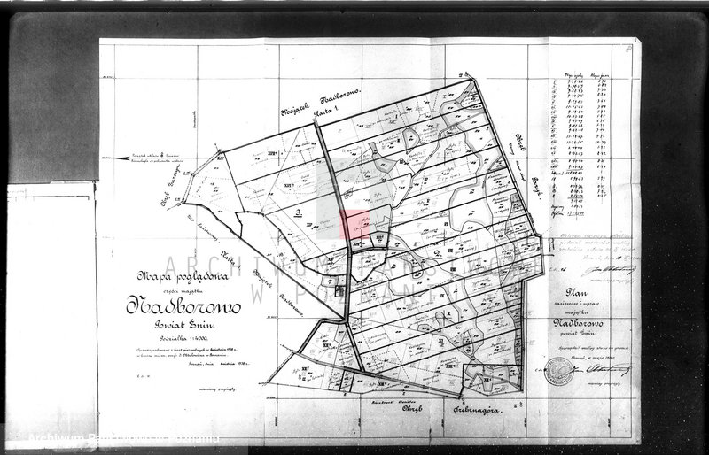 Obraz 9 z jednostki "Rejestr i plan zasiewów i upraw majątku Nadborowo w powiat żnińskim"