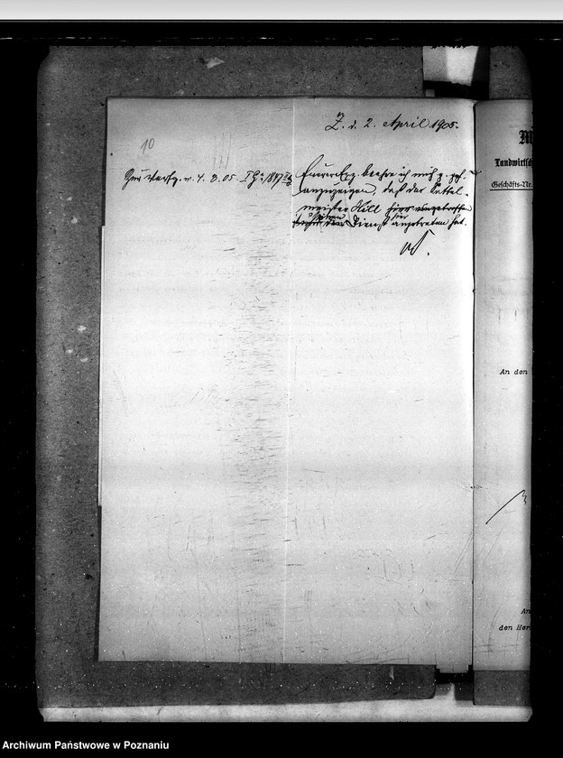 Obraz 14 z jednostki "Akta betr. fuer Anstellung und Versetzungen der Gestuet - Beamten."