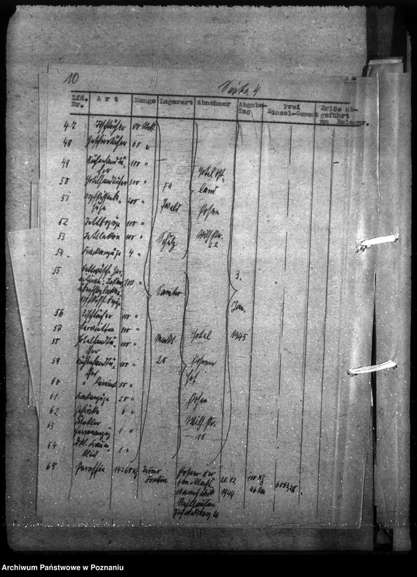 Obraz 14 z jednostki "Verwertete Warschauer Räumungsgüter"