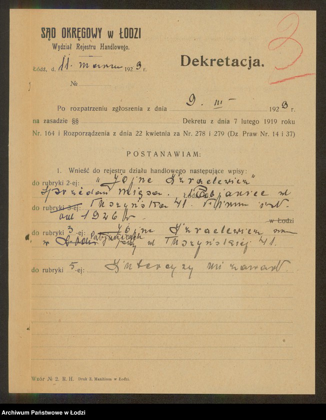 Obraz 5 z jednostki "Jojne Izraelowicz- sprzedaż mięsa"