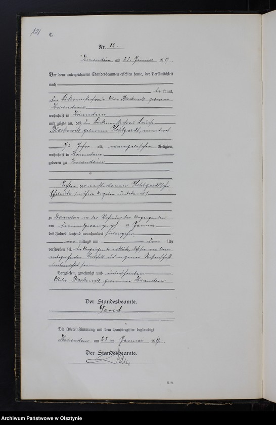 image.from.unit.number "Sterbe-Neben-Register Nr 1 - 143"