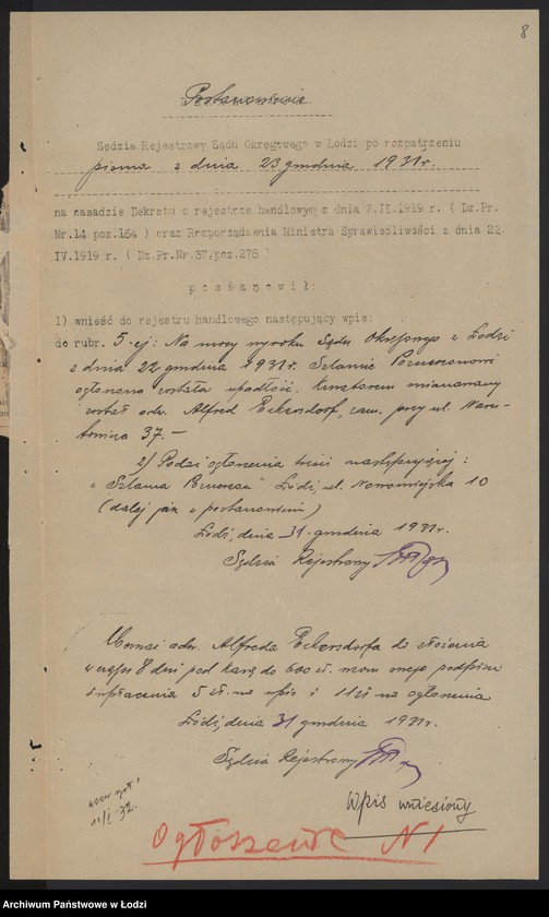 Obraz 10 z jednostki "Szlama Poznersohn – sprzedaż szali i chustek"