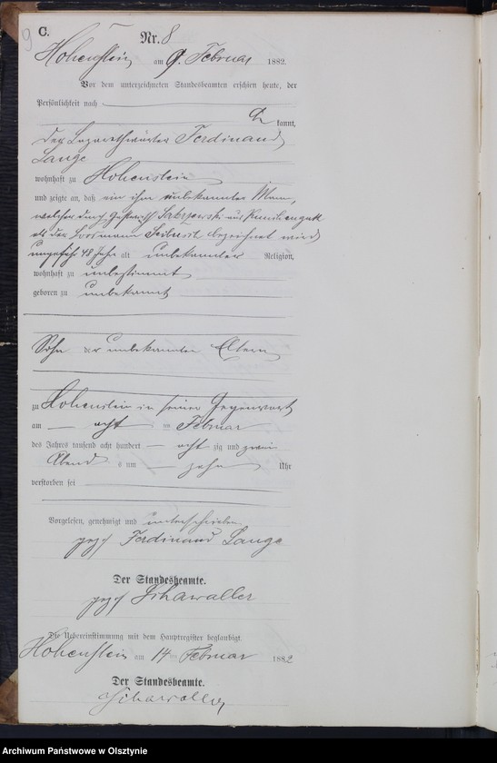 image.from.unit.number "Sterbe-Neben-Register Nr 1 - 77"