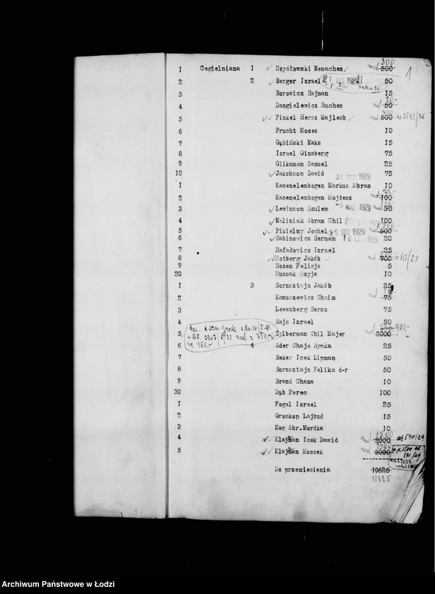 Obraz 4 z jednostki "Rejestr poborczy"