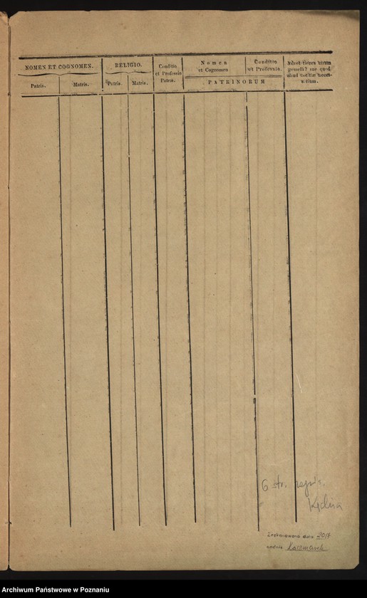 image.from.unit.number "Duplicatus ex libris baptisatorum"