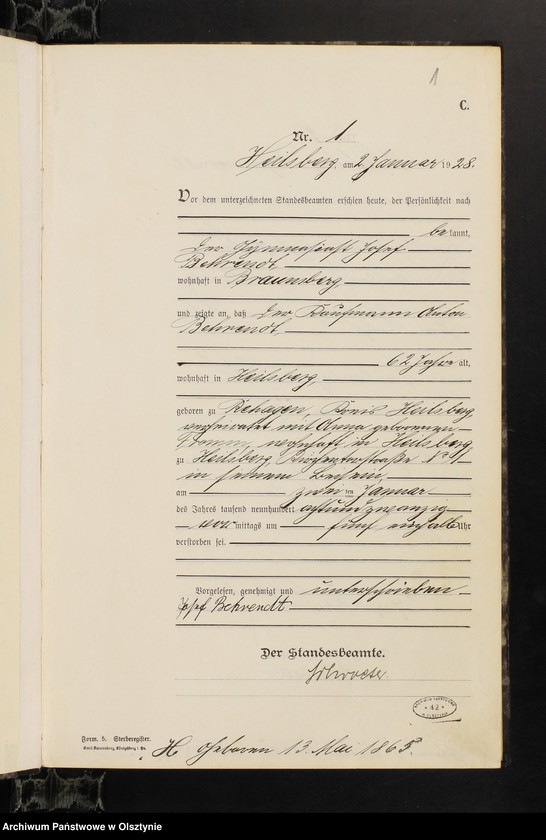 image.from.unit.number "Sterbe-Neben-Register Nr 1-139"