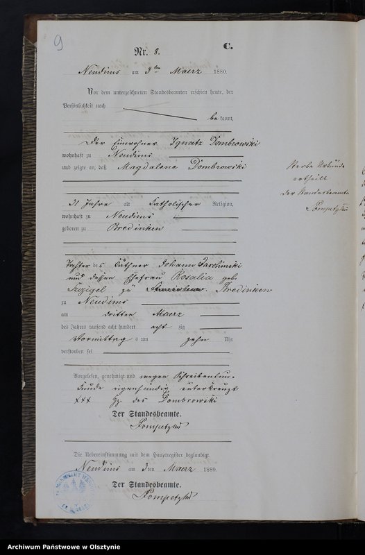 image.from.unit.number "Sterbe-Neben-Register Nr 1 - 49"