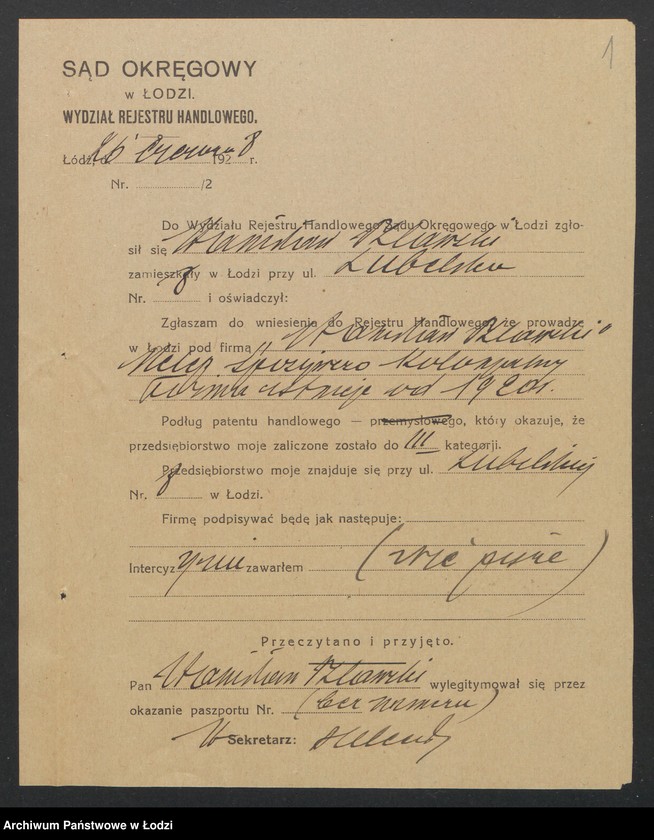 Obraz 3 z jednostki "Stanisław Szlawski - sklep spożywczo-kolonialny"