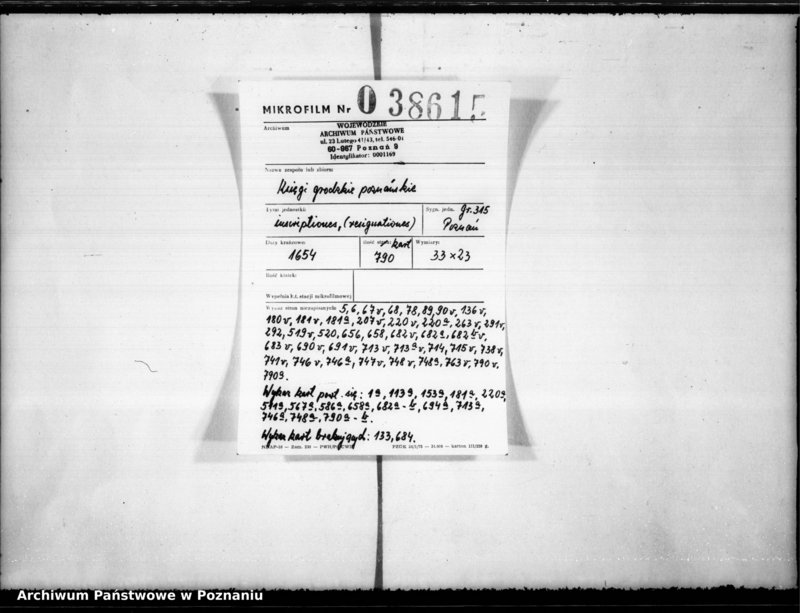 Obraz 2 z jednostki "Inscriptiones, (resignationes) [protocollon]"