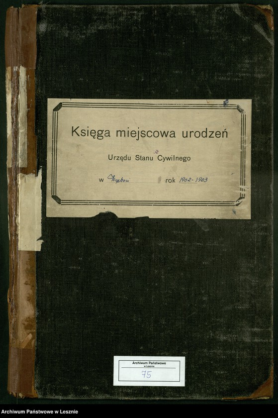 Obraz 2 z jednostki "[Księga urodzeń]"