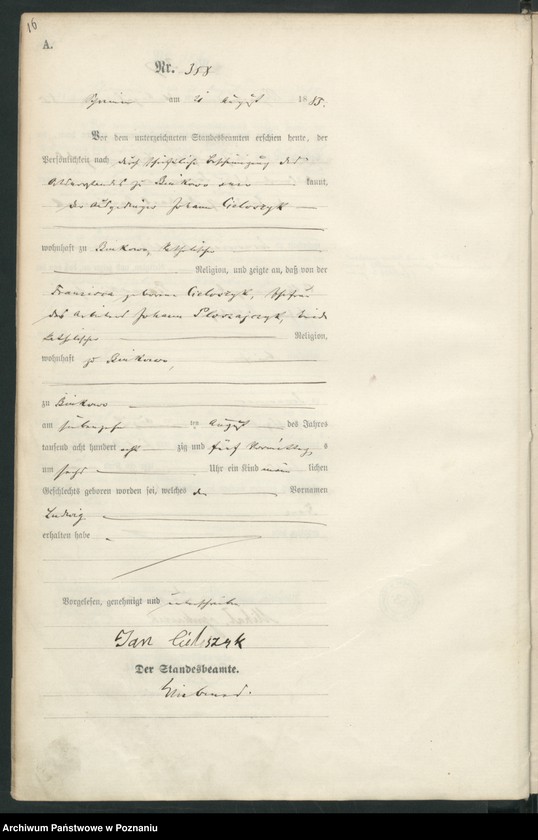 image.from.unit.number "Księga urodzeń t. II"