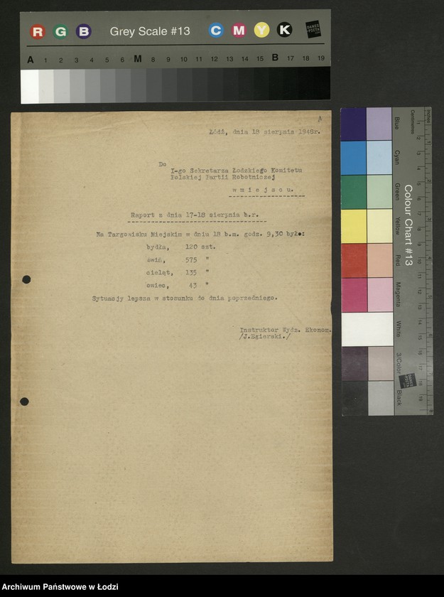 Obraz 2 z jednostki "Dzienne raporty podaży mięsa"