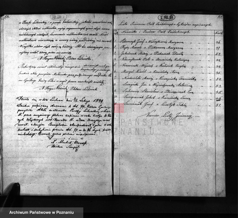 Obraz 20 z jednostki "Duplikat urodzonych, zaślubionych i zmarłych"