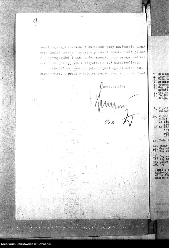 Obraz 13 z jednostki "Pow. lekarz Weterynaryjny Środa"