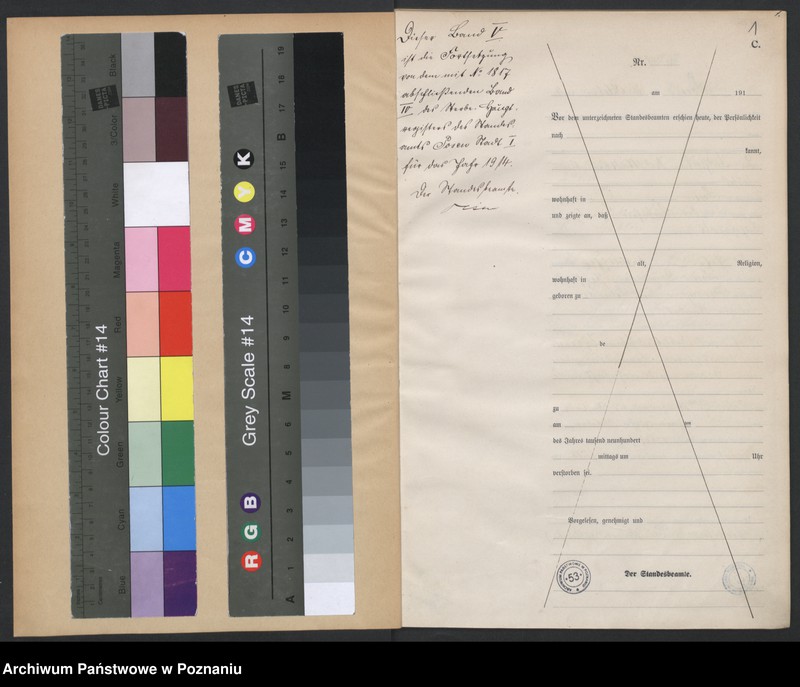 Obraz 3 z jednostki "Księga miejscowa zgonów tom V [Rejestr główny zgonów]"
