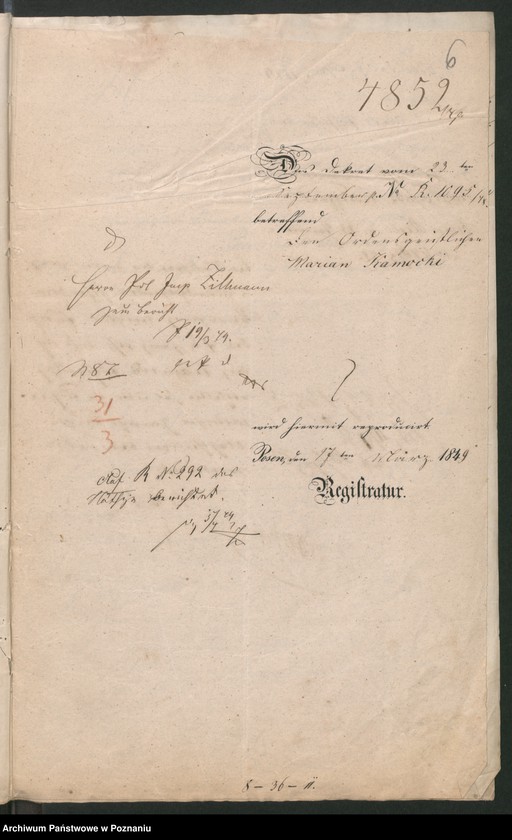 Obraz 10 z jednostki "A. betr. Martin Kamocki, Ordensgeistlicher"