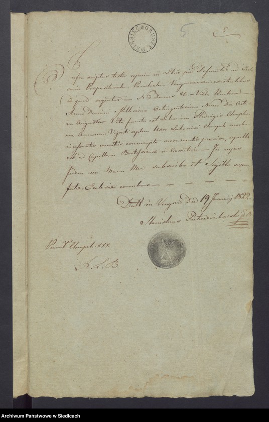 Obraz 7 z jednostki "Dowody do akt małżeństw"