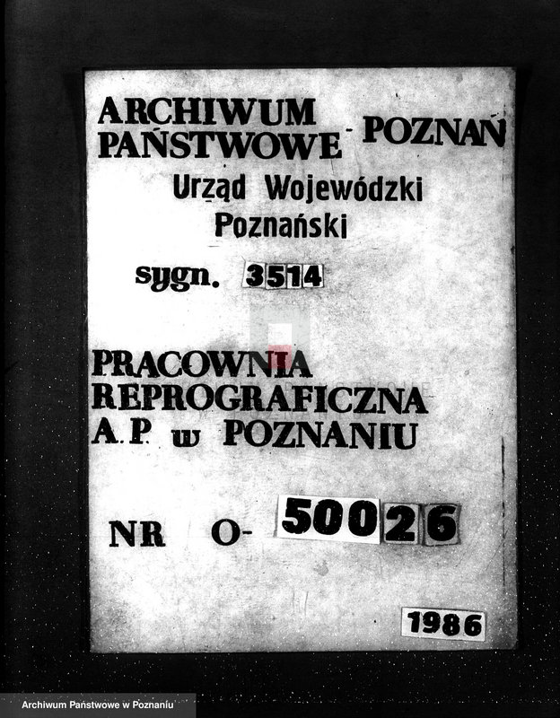 Obraz 1 z jednostki "Plan urządzania gospodarstwa leśnego dla lasu majętności Stary Białcz-Czacz powiat kościański 1935-1945"