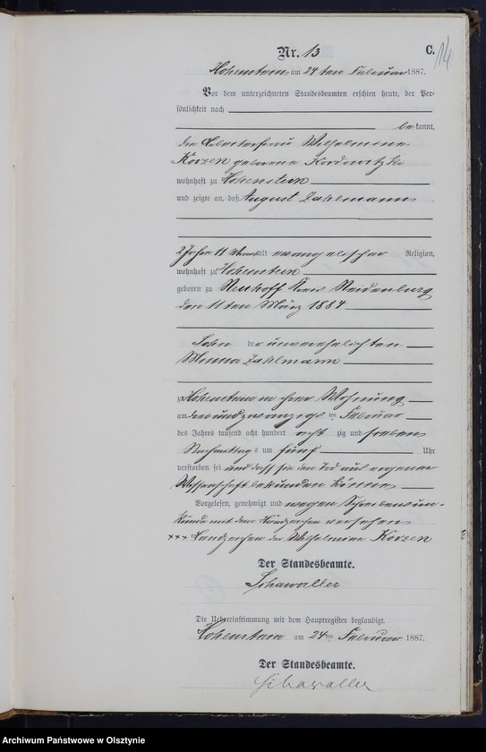 image.from.unit.number "Sterbe-Neben-Register Nr 1 - 76"