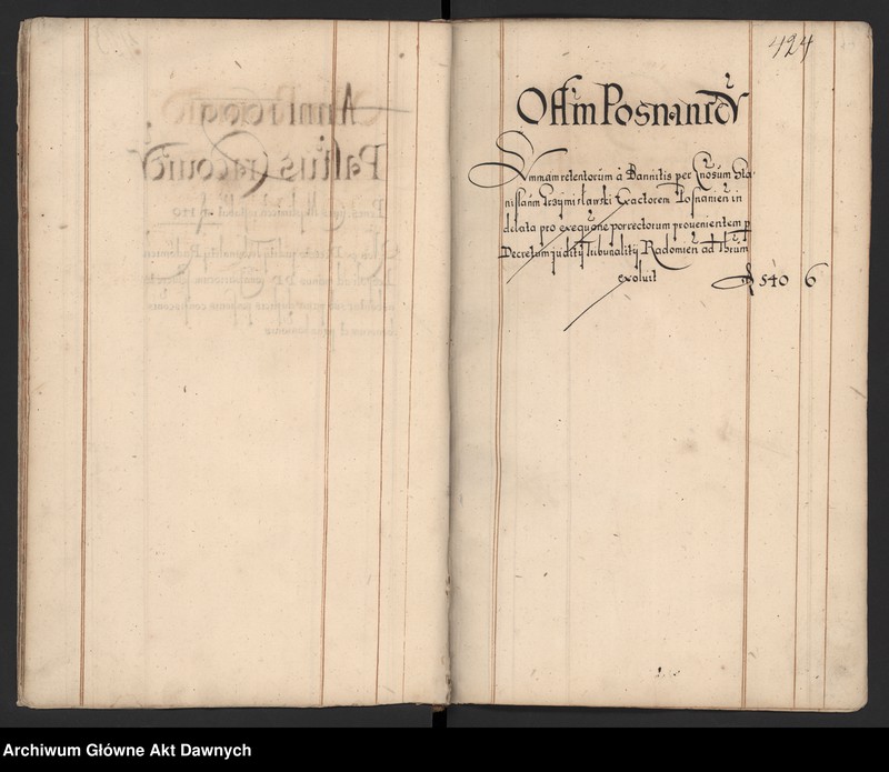 image.from.unit.number "Rachunki dotyczące rozmaitych dochodów publicznych oraz wydatki z lat 1598-1616 przedłożone na sejmie do zatwierdzenia."