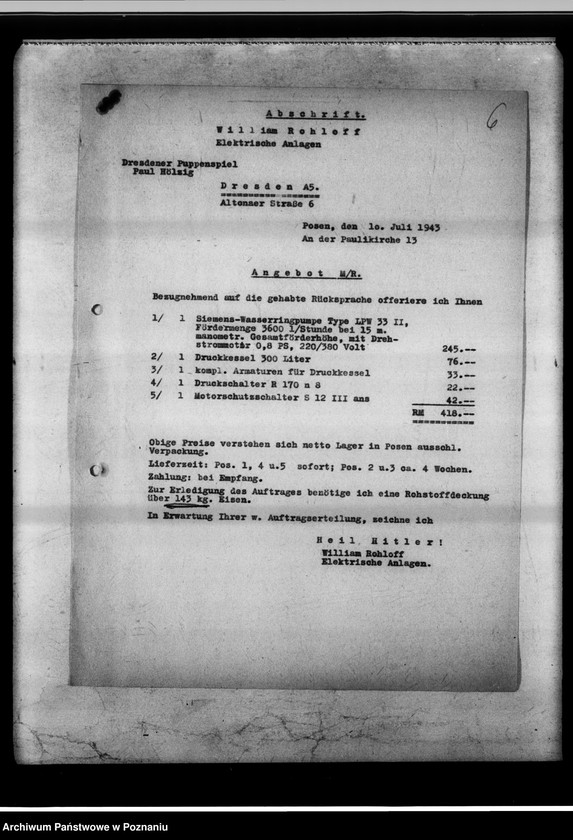 Obraz 10 z jednostki "Gebäude der Spielbühne Margonin."