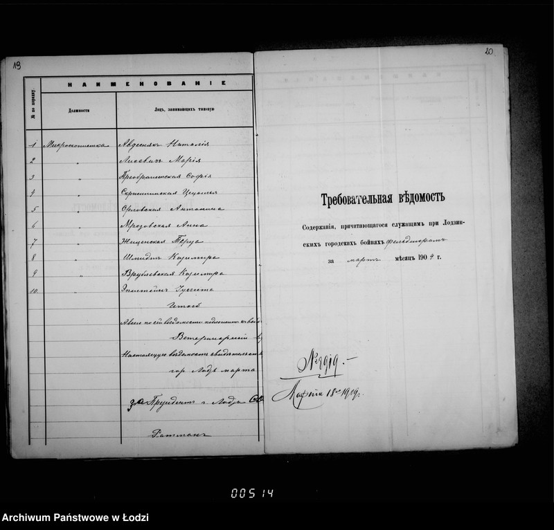 Obraz 20 z jednostki "O zameščenji dolžnostej v gorodskoj skotobojne i uplate voznagraždenija služaščim"