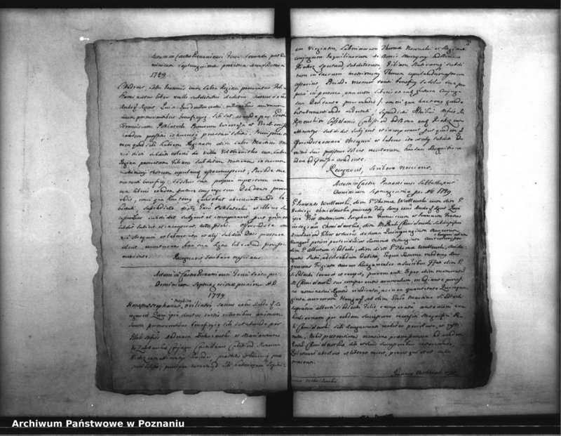 Obraz 6 z jednostki "Inscriptiones, resignationes [protocollon]"