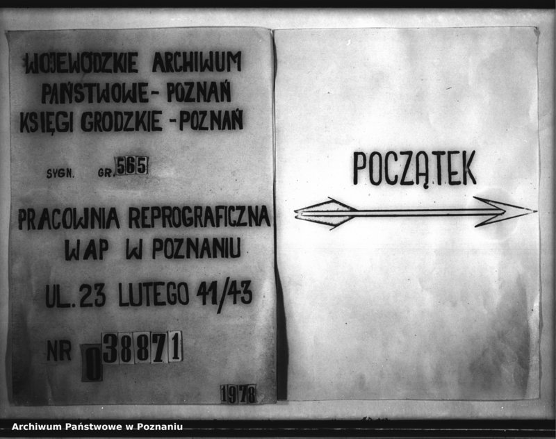 Obraz 1 z jednostki "Inscriptiones, resignationes [protocollon]"