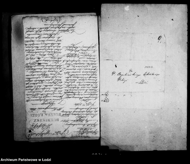 Obraz 11 z jednostki "Akta ławnika czynnego osady fabrycznej Łódka tyczące się sekwestracji majątku ruchomego Tytusa Kopischa"