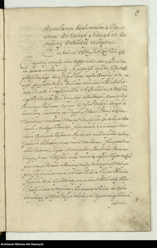 image.from.unit.number ""Akta sądów Je K. Mci referendarskich za panowania - - Jana Kazimierza - - króla polskiego - - Za urzędu - - Jana Małachowskiego referendarza koronnego, scholastyka lwowskiego, krakowskiego, warszawskiego etc. etc. kanonika. Annorum 1667 et 1668"."