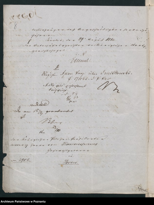 Obraz 13 z jednostki "A. betr. den Gutsbesitzer Leon Szmitkowski"