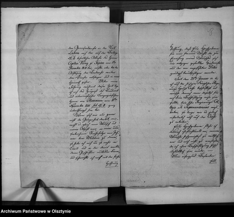 Obraz 8 z jednostki "Anstellung des Privatschreiber Schoeler [Friedrich Wilhelm]"