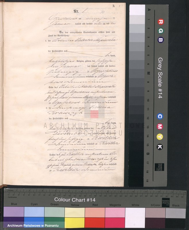 Obraz 4 z jednostki "Księga małżeństw"