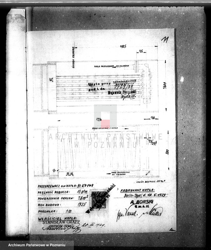 Obraz 16 z jednostki "St. Graff Ostrów i Fenrych, maj. Górka pług parowy"