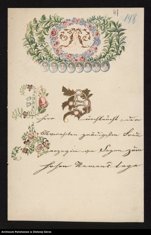 Obraz 2 z kolekcji "Życzenia oraz dedykacje dla Doroty de Talleyrand-Périgord z lat 1854–1862"
