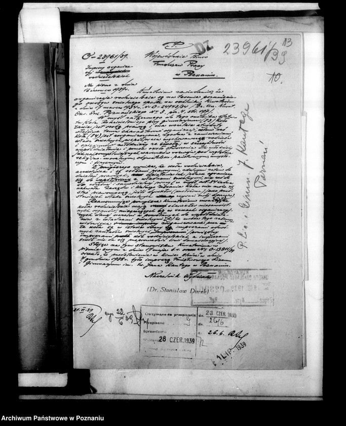 Obraz 16 z jednostki "Państwowe Liceum i Gimnazjum męskie imienia Jana Kantego - Poznań [lista abiturientów]"