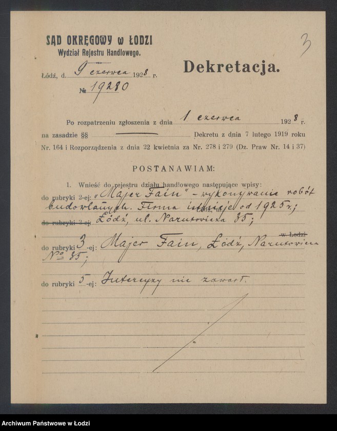 Obraz 5 z jednostki "Majer Fain – wykonywanie robót budowlanych"